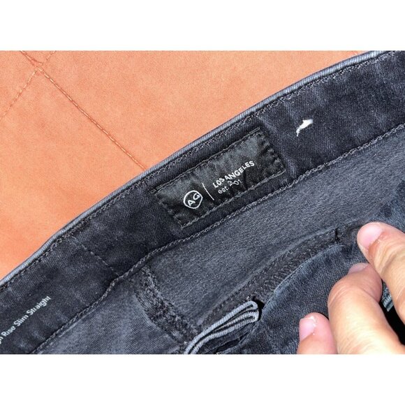 Adriano Goldschmied Mari Extended High Rise Slim Straight Womes Jeans Size 25 - Picture 7 of 10